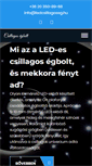 Mobile Screenshot of ledcsillagoseg.hu